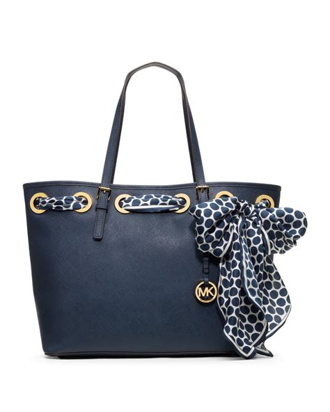 michael kors medium jet set scarf tote|Michael Kors designer tote jetset.